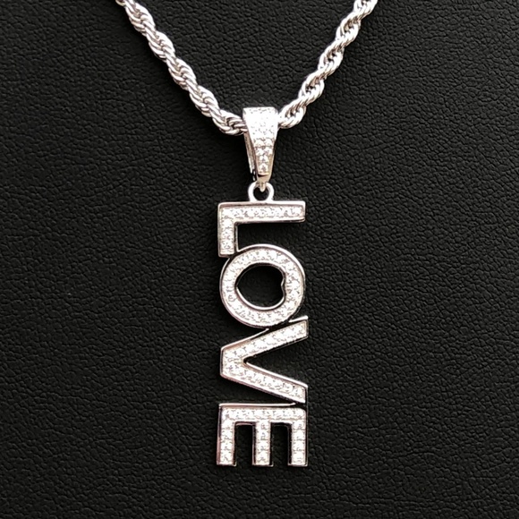Large 14K Yellow Gold Diamond Heart Locket Pendant for Women  LOVE PENDANT 14K GOLD FILLED FULLY ICED OUT LUXURY